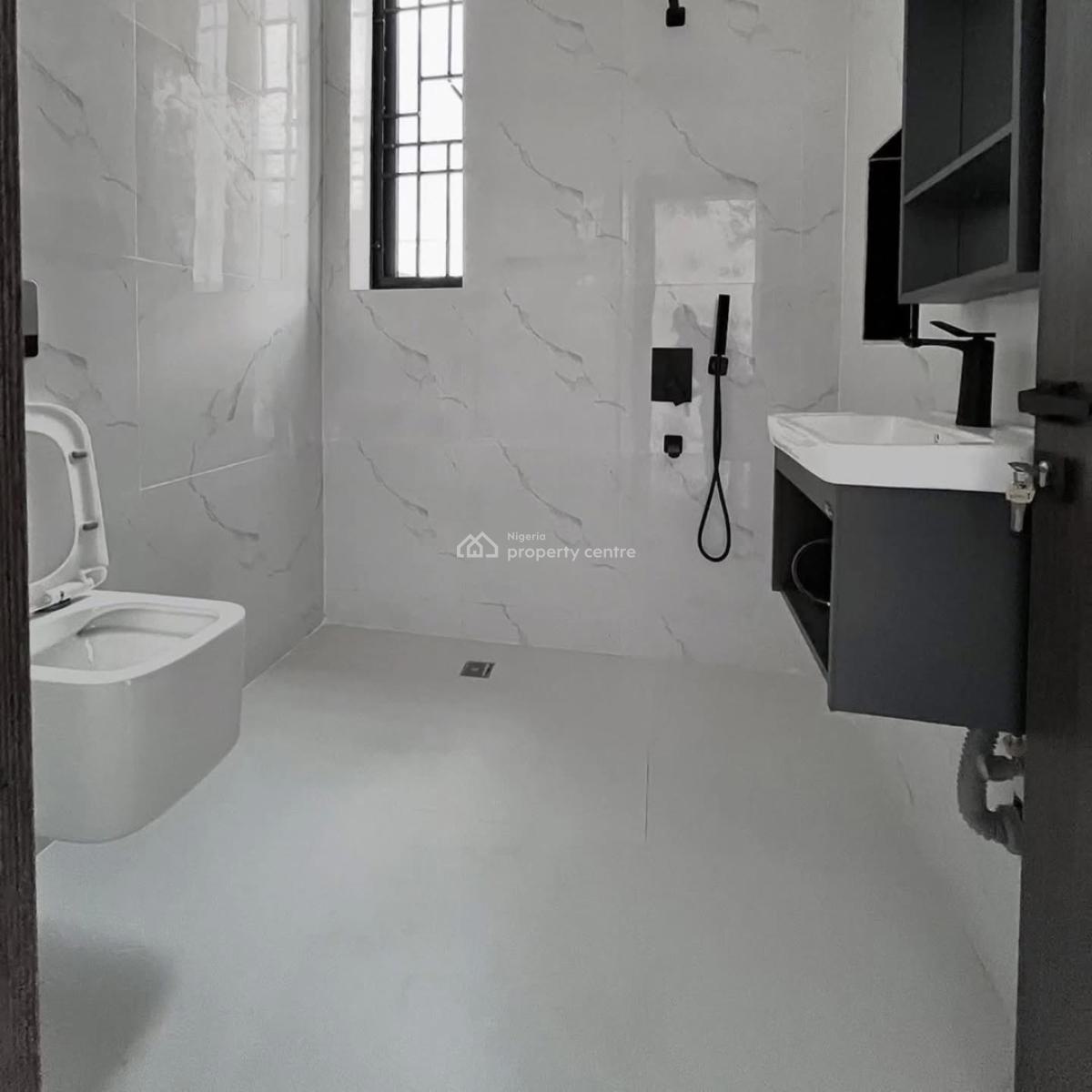 Brand New 4 Bedroom Spacious Terrace Duplex with Bq, Tarred Road, Serene Neighborhood, Good Access Road, Apo Resettlement, Apo, Abuja, Terraced Duplex for Sale