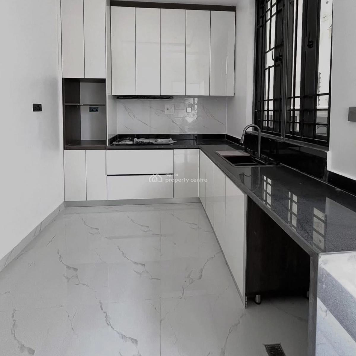 Brand New 4 Bedroom Spacious Terrace Duplex with Bq, Tarred Road, Serene Neighborhood, Good Access Road, Apo Resettlement, Apo, Abuja, Terraced Duplex for Sale