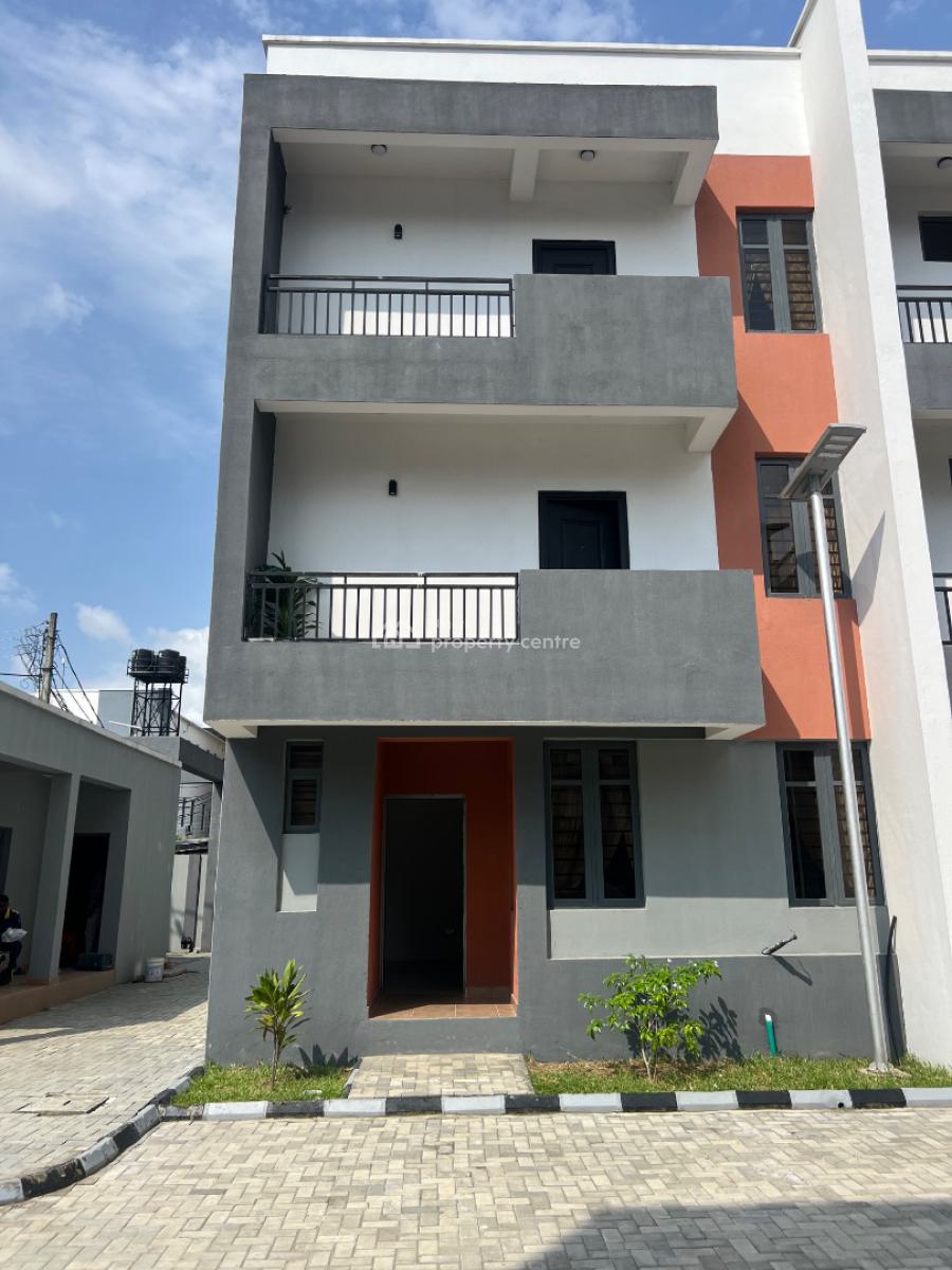 Spacious Four Bedrooms with Bq, Off Freedom Way, Lekki Phase 1, Lekki, Lagos, Terraced Duplex for Sale