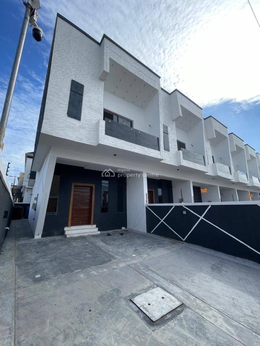 Stunning 4bed Terrace Duplex with Self Compound, Ikota, Lekki, Lagos, Terraced Duplex for Sale