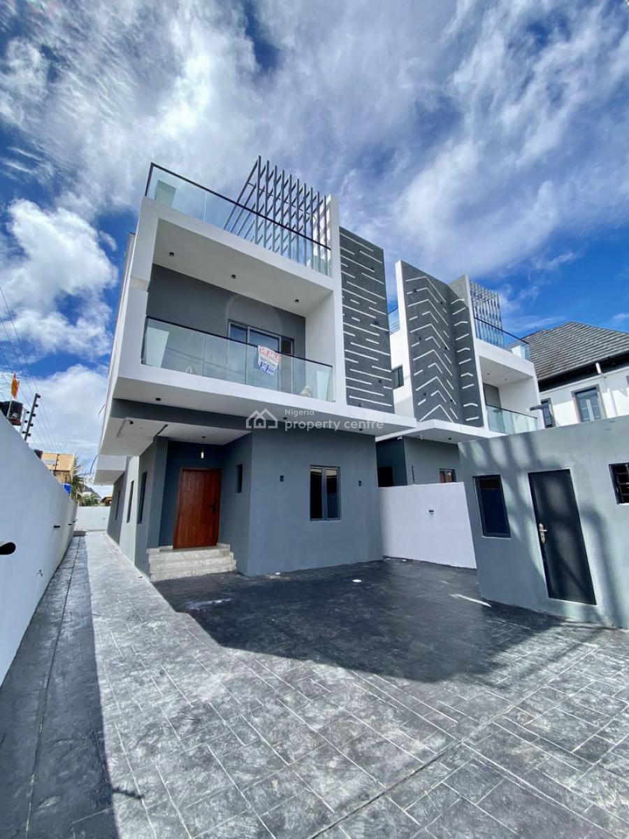 Well Built Luxuy 5 Bedroom Detached Duplex with Rooftop Terrace & Pool, Well Secured Beautiful and Serene Estate., Ikota, Lekki, Lagos, Detached Duplex for Sale