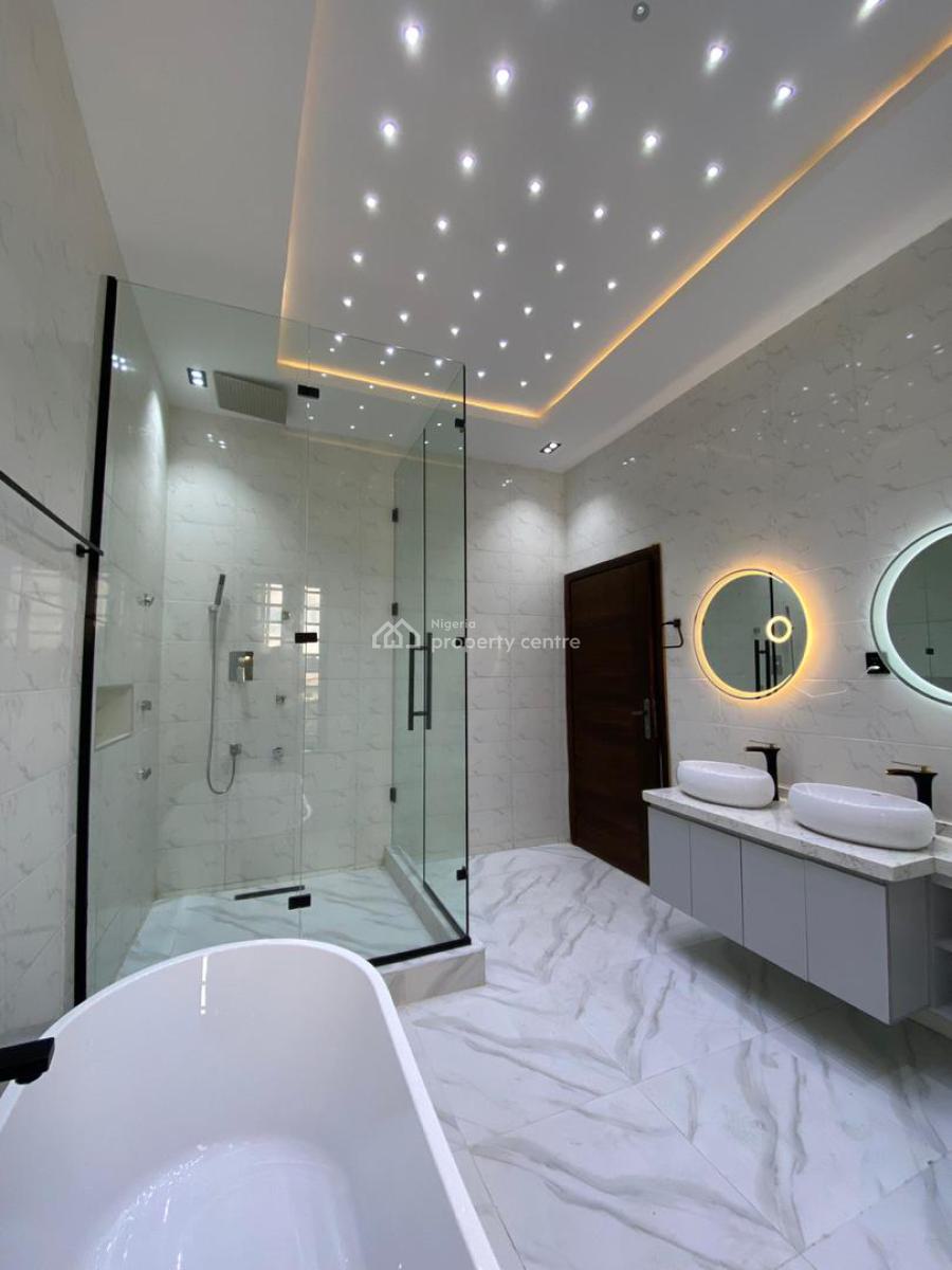 Well Built Luxuy 5 Bedroom Detached Duplex with Rooftop Terrace & Pool, Well Secured Beautiful and Serene Estate., Ikota, Lekki, Lagos, Detached Duplex for Sale