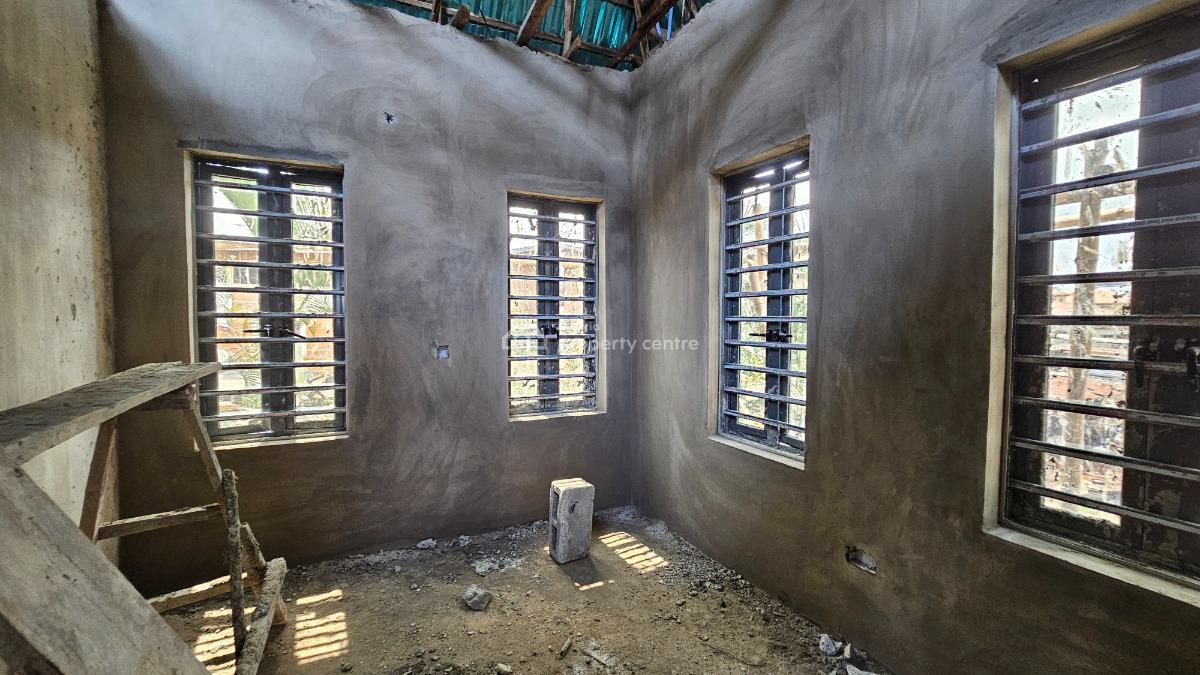 Solid, Carcass and Fantastic 4 Bedroom Terrace Duplex, Ifako, Gbagada, Lagos, Terraced Duplex for Sale