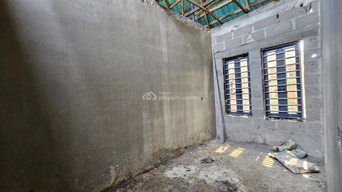 Solid, Carcass and Fantastic 4 Bedroom Terrace Duplex, Ifako, Gbagada, Lagos, Terraced Duplex for Sale