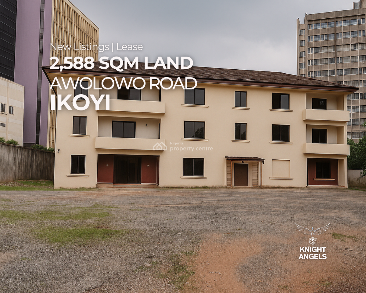 a Strategically Located 2,588sqm Land, Awolowo Road, Ikoyi, Lagos, Mixed-use Land for Rent