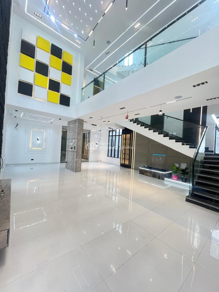 6 Bedroom Mansion with Gym,pool,cinema, Chevron, Lekki, Lagos, Detached Duplex for Sale