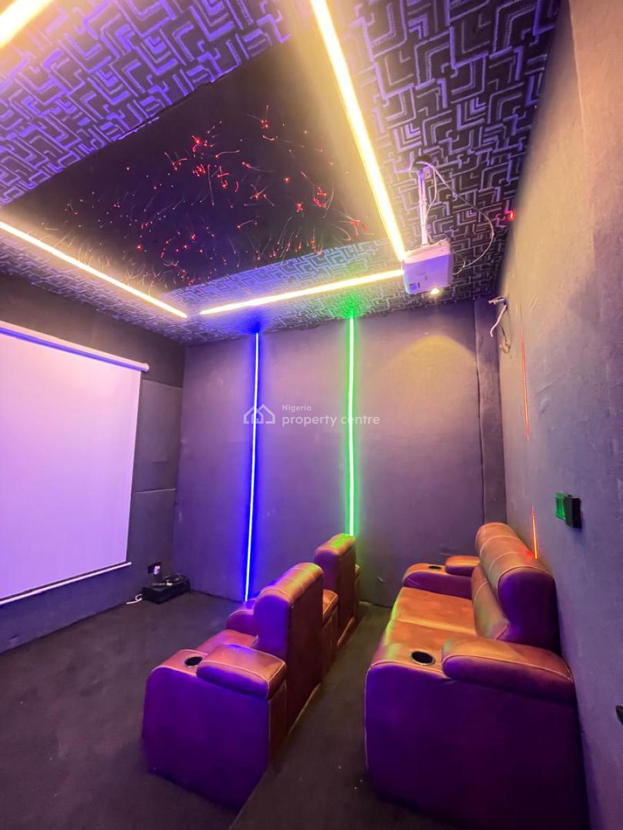 6 Bedroom Mansion with Gym,pool,cinema, Chevron, Lekki, Lagos, Detached Duplex for Sale