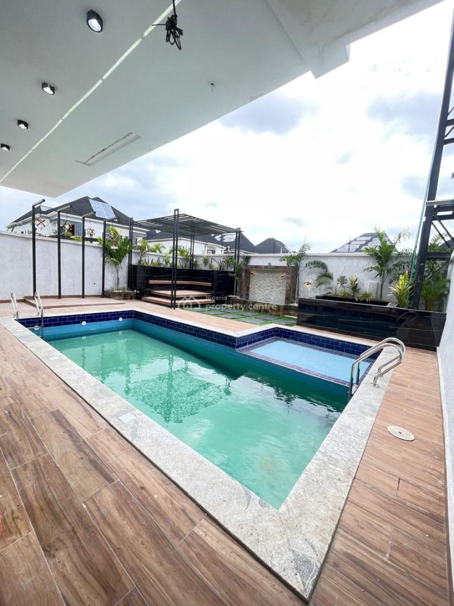 6 Bedroom Mansion with Gym,pool,cinema, Chevron, Lekki, Lagos, Detached Duplex for Sale