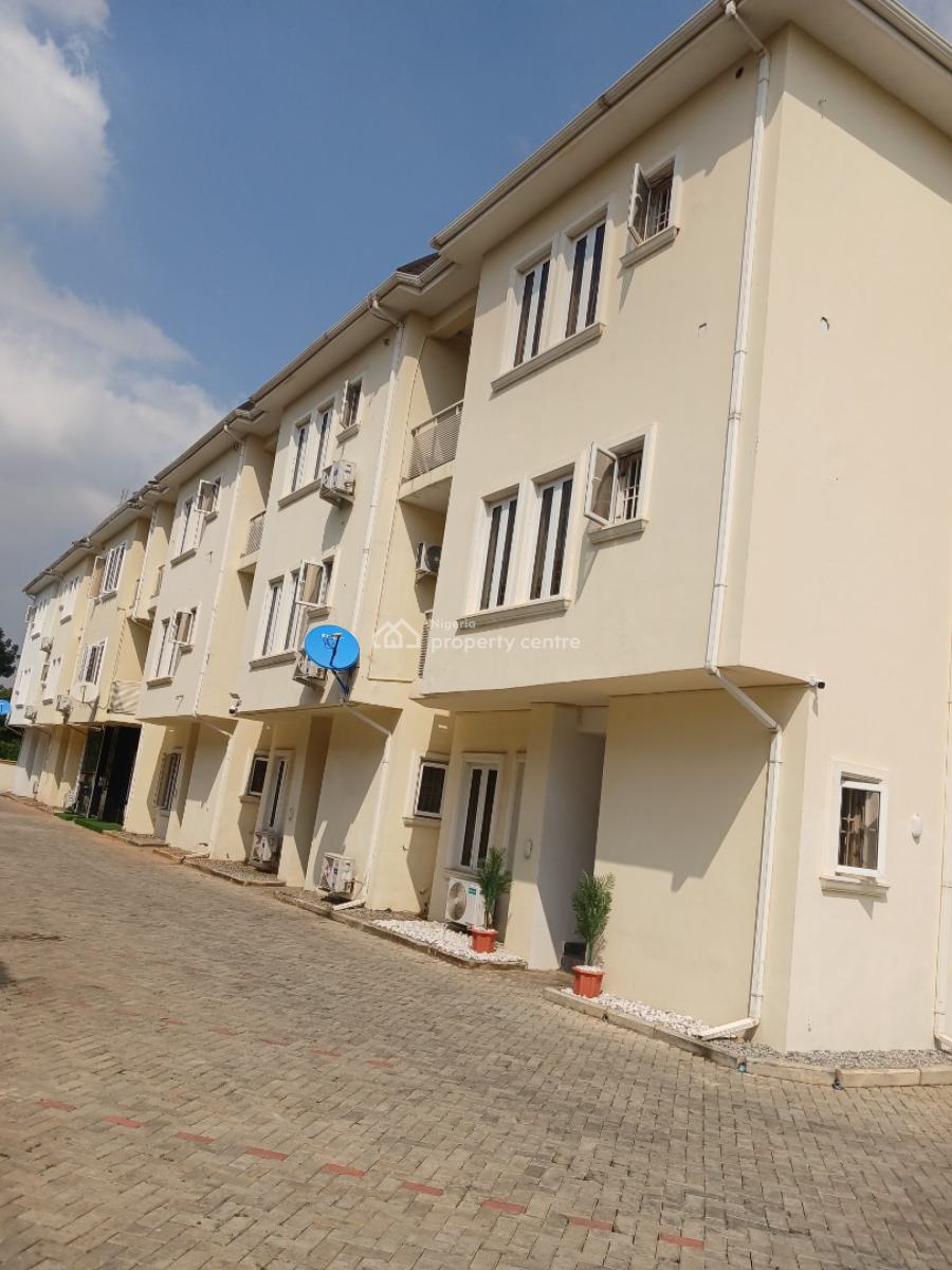 Brand New 4 Bedroom Terrace Duplex with 1room, Guzape Abuja Diplomatic Zone, Guzape District, Abuja, Terraced Duplex for Sale