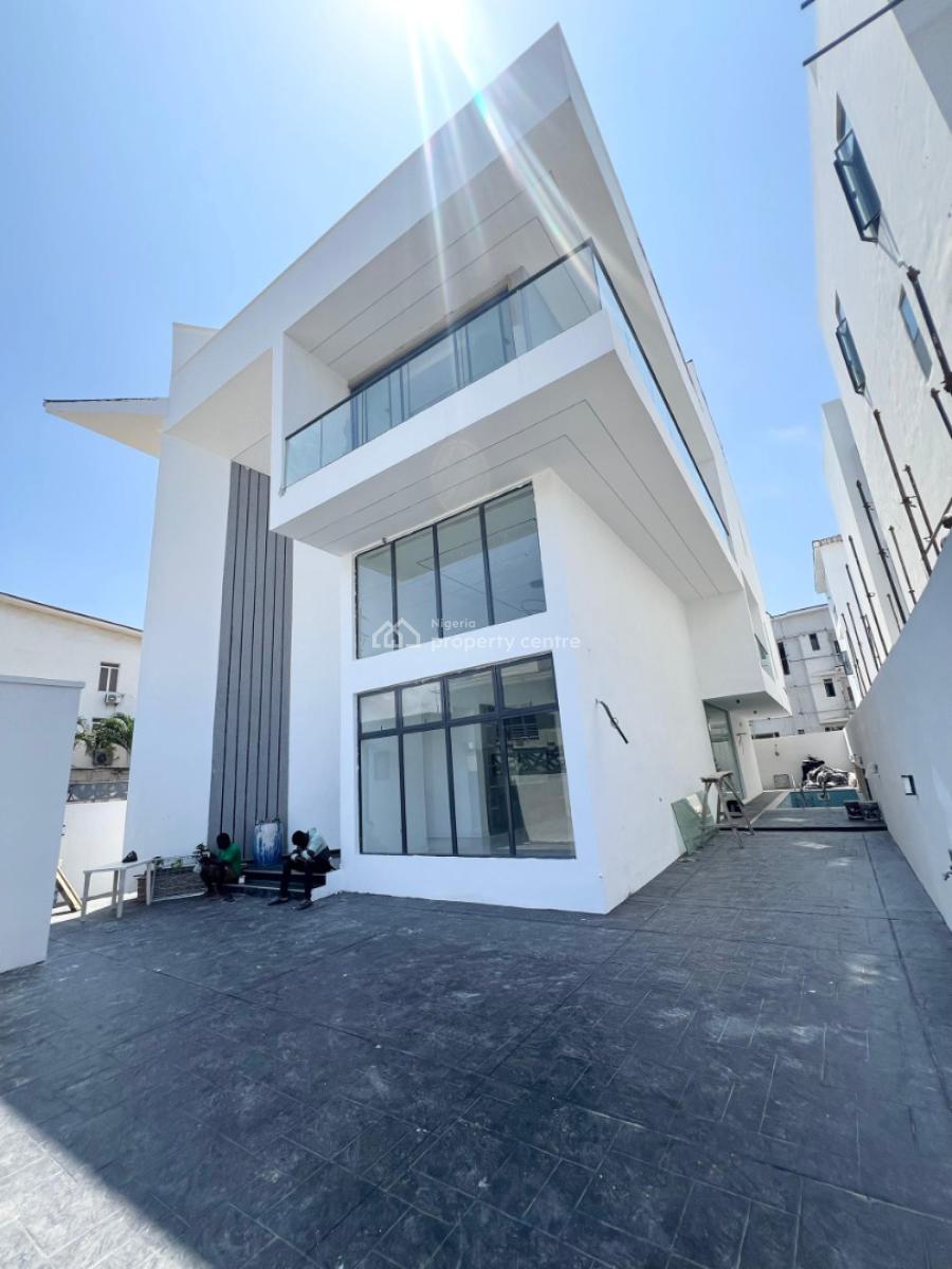 Luxury 5bedroom Detached Duplex with Pool,bq Cinema in a Secure Estate, Lekki Phase 1, Lekki, Lagos, Detached Duplex for Sale
