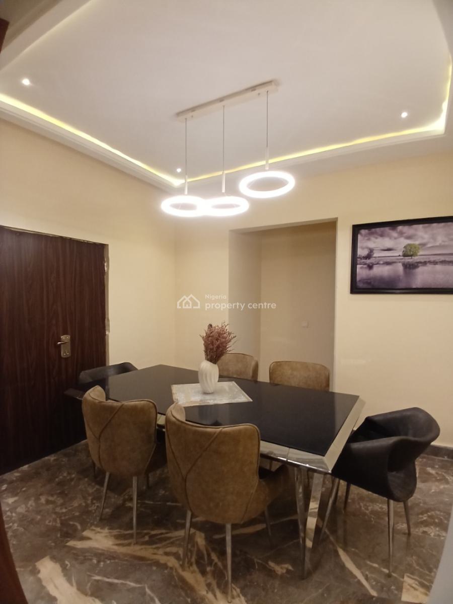 Fully Furnished 4 Bedroom Detached Duplex with 1room Bq, Guzape Abuja Diplomatic Zone, Guzape District, Abuja, Terraced Duplex for Rent