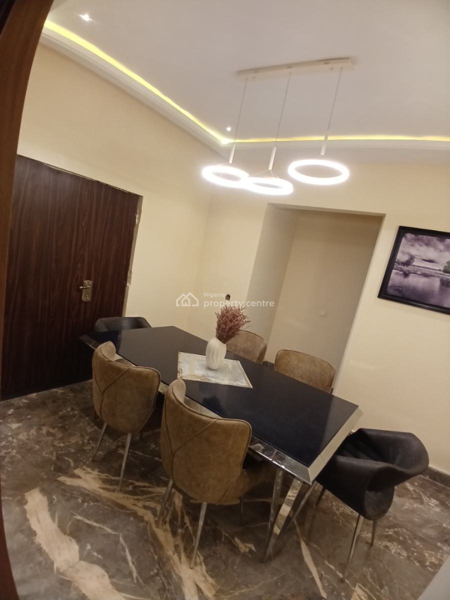 Fully Furnished 4 Bedroom Detached Duplex with 1room Bq, Guzape Abuja Diplomatic Zone, Guzape District, Abuja, Terraced Duplex for Rent