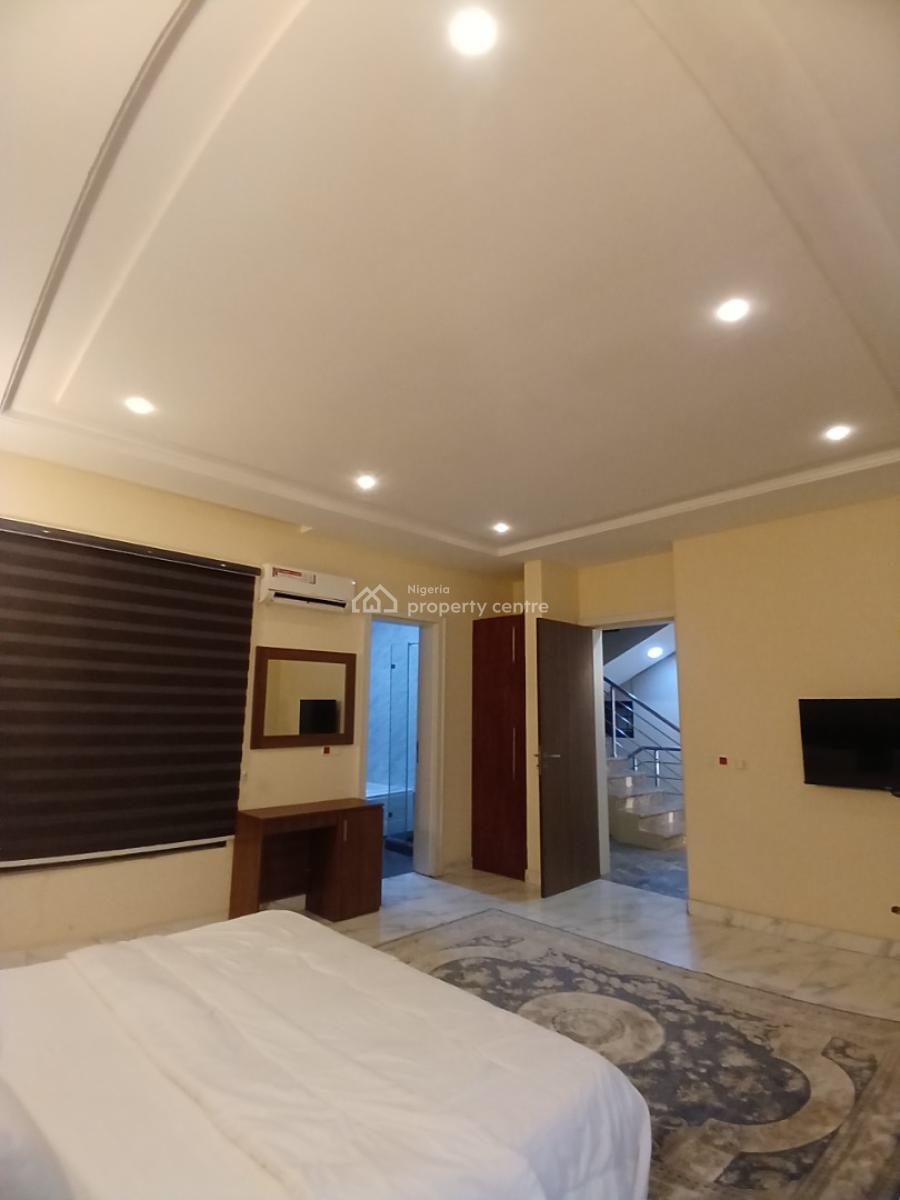 Fully Furnished 4 Bedroom Detached Duplex with 1room Bq, Guzape Abuja Diplomatic Zone, Guzape District, Abuja, Terraced Duplex for Rent