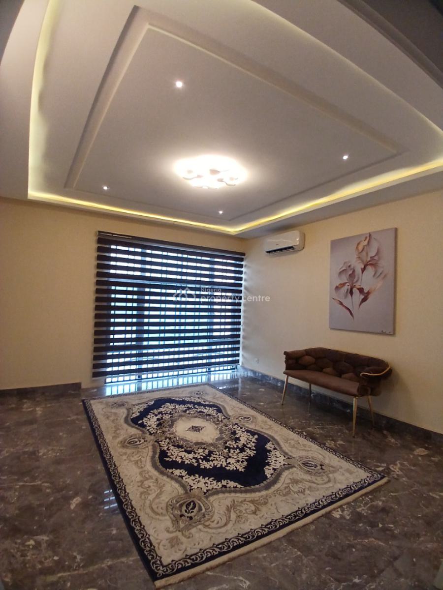 Fully Furnished 4 Bedroom Detached Duplex with 1room Bq, Guzape Abuja Diplomatic Zone, Guzape District, Abuja, Terraced Duplex for Rent