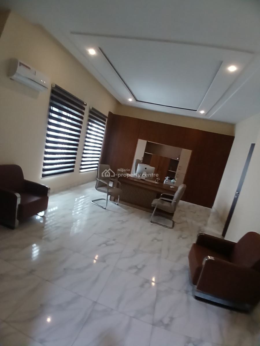 Fully Furnished 4 Bedroom Detached Duplex with 1room Bq, Guzape Abuja Diplomatic Zone, Guzape District, Abuja, Terraced Duplex for Rent