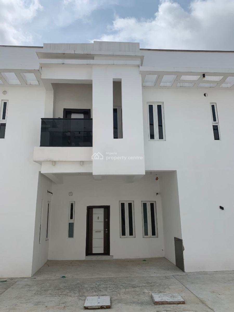 Four Bedroom Terrace with Bq, Sangotedo, Ajah, Lagos, Terraced Duplex for Sale
