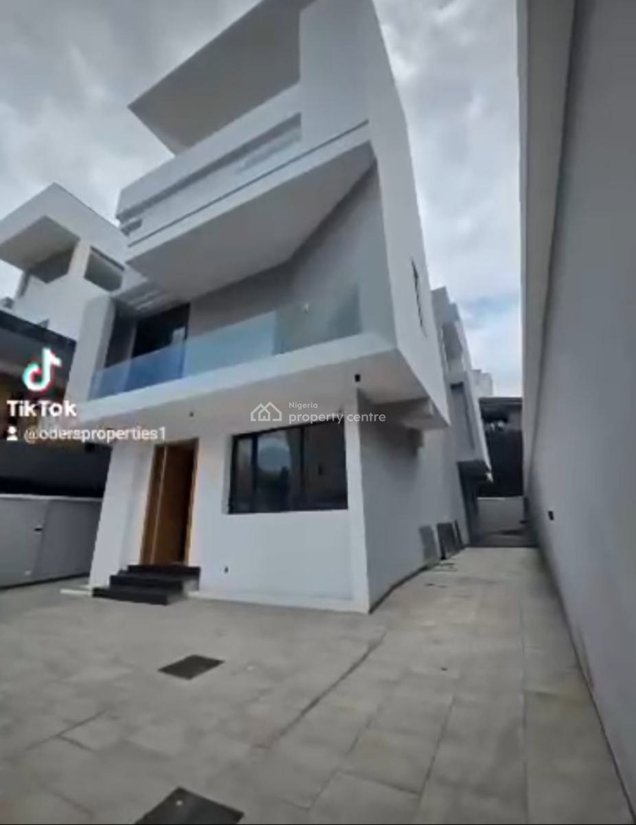 5 Bedroom with 2 Bq, Dry & Wet Kitchen Fully Fitted (bosch) 5 Carpar, Off Bourdillon, Ikoyi, Old Ikoyi, Ikoyi, Lagos, Detached Duplex for Sale