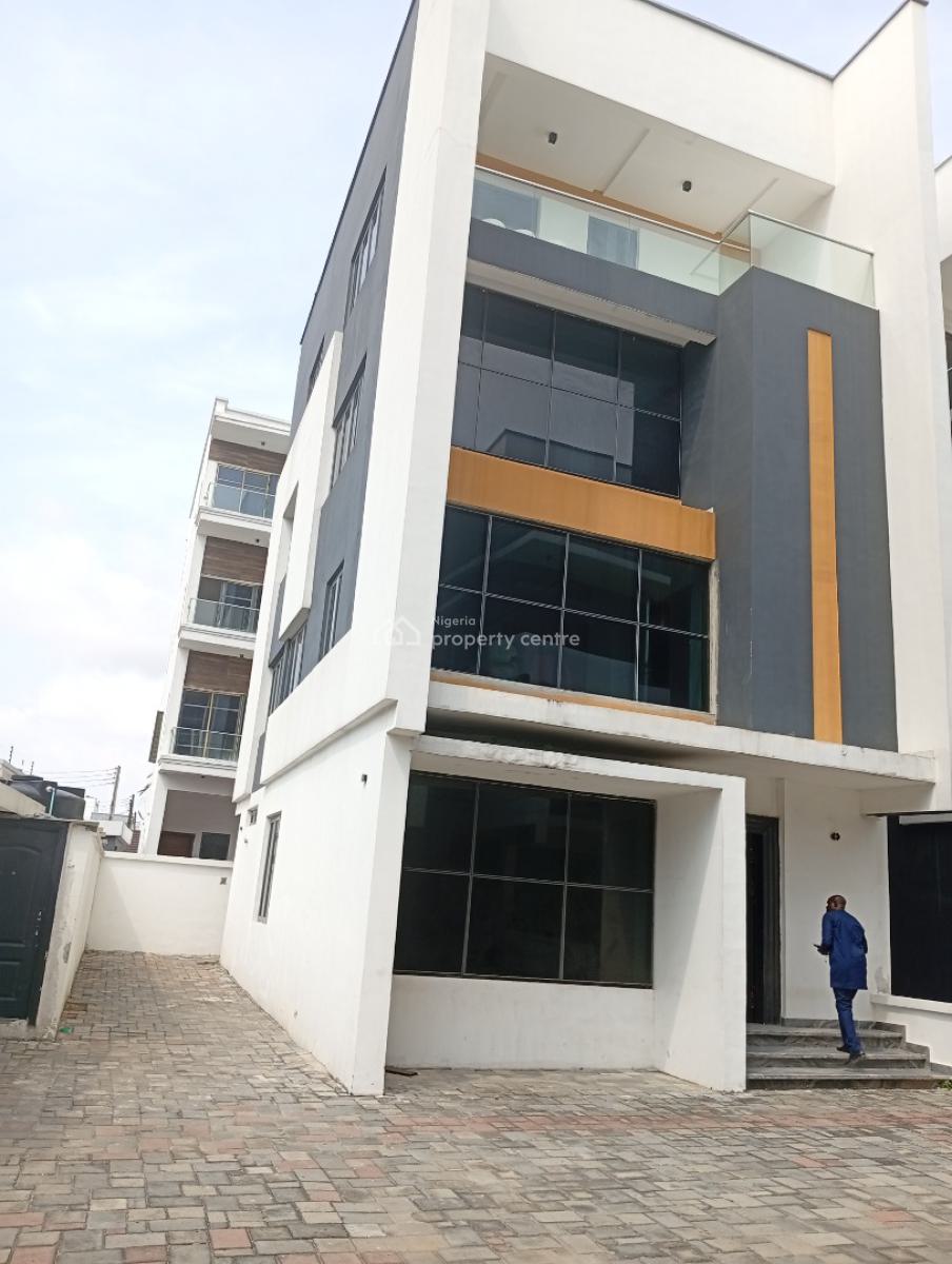 4 Bedroom Detached Duplex on 3 Floors, Chevy View Estate Cheveron, Lekki, Lagos, Detached Duplex for Sale