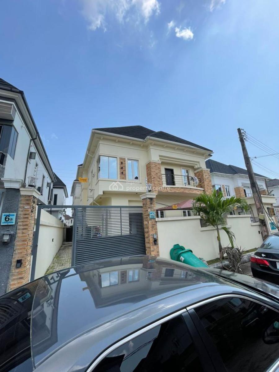 3 Bedroom Fully Detached Duplex with Bq, Chevron, Lekki, Lagos, Detached Duplex Short Let