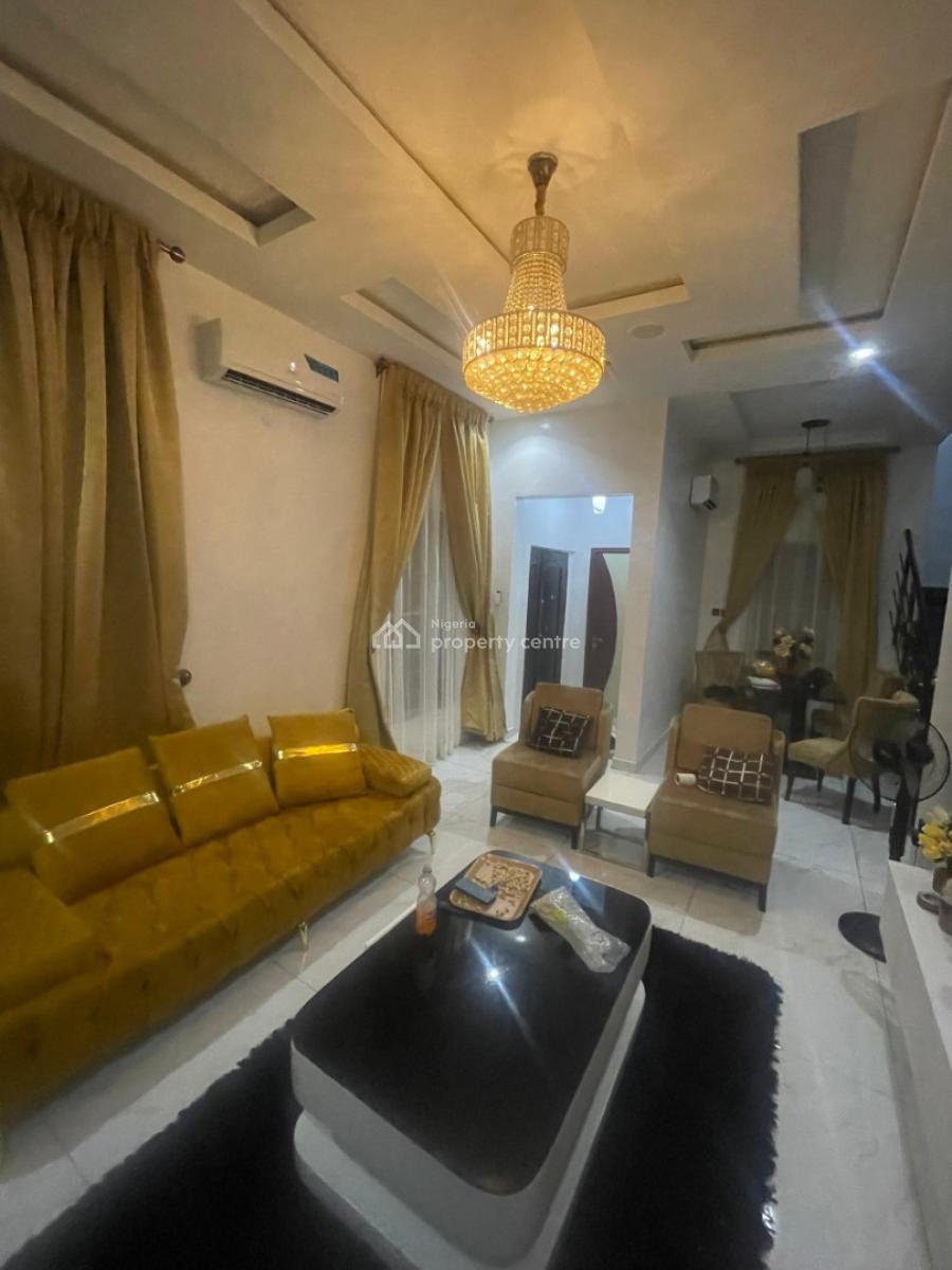3 Bedroom Fully Detached Duplex with Bq, Chevron, Lekki, Lagos, Detached Duplex Short Let