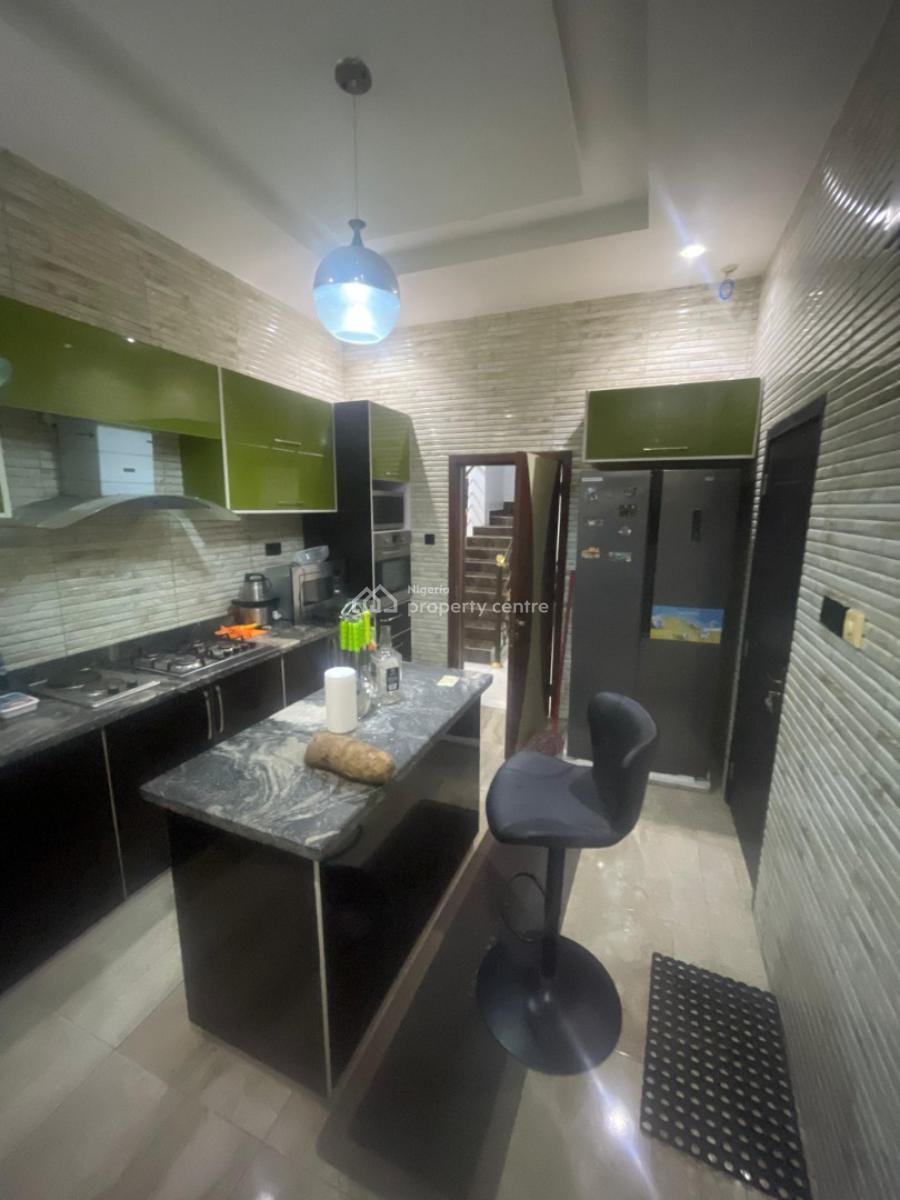 3 Bedroom Fully Detached Duplex with Bq, Chevron, Lekki, Lagos, Detached Duplex Short Let