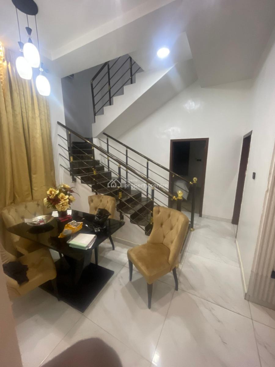 3 Bedroom Fully Detached Duplex with Bq, Chevron, Lekki, Lagos, Detached Duplex Short Let