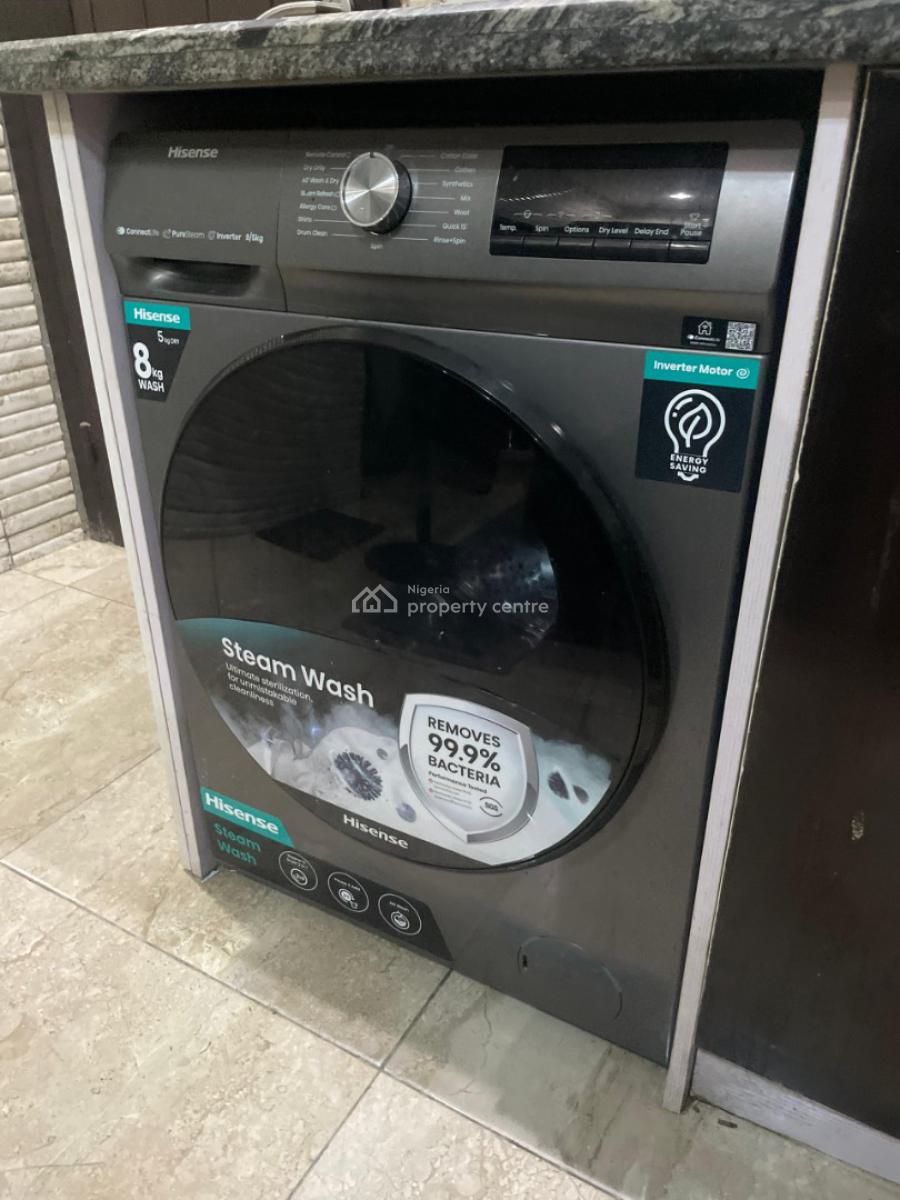 3 Bedroom Fully Detached Duplex with Bq, Chevron, Lekki, Lagos, Detached Duplex Short Let