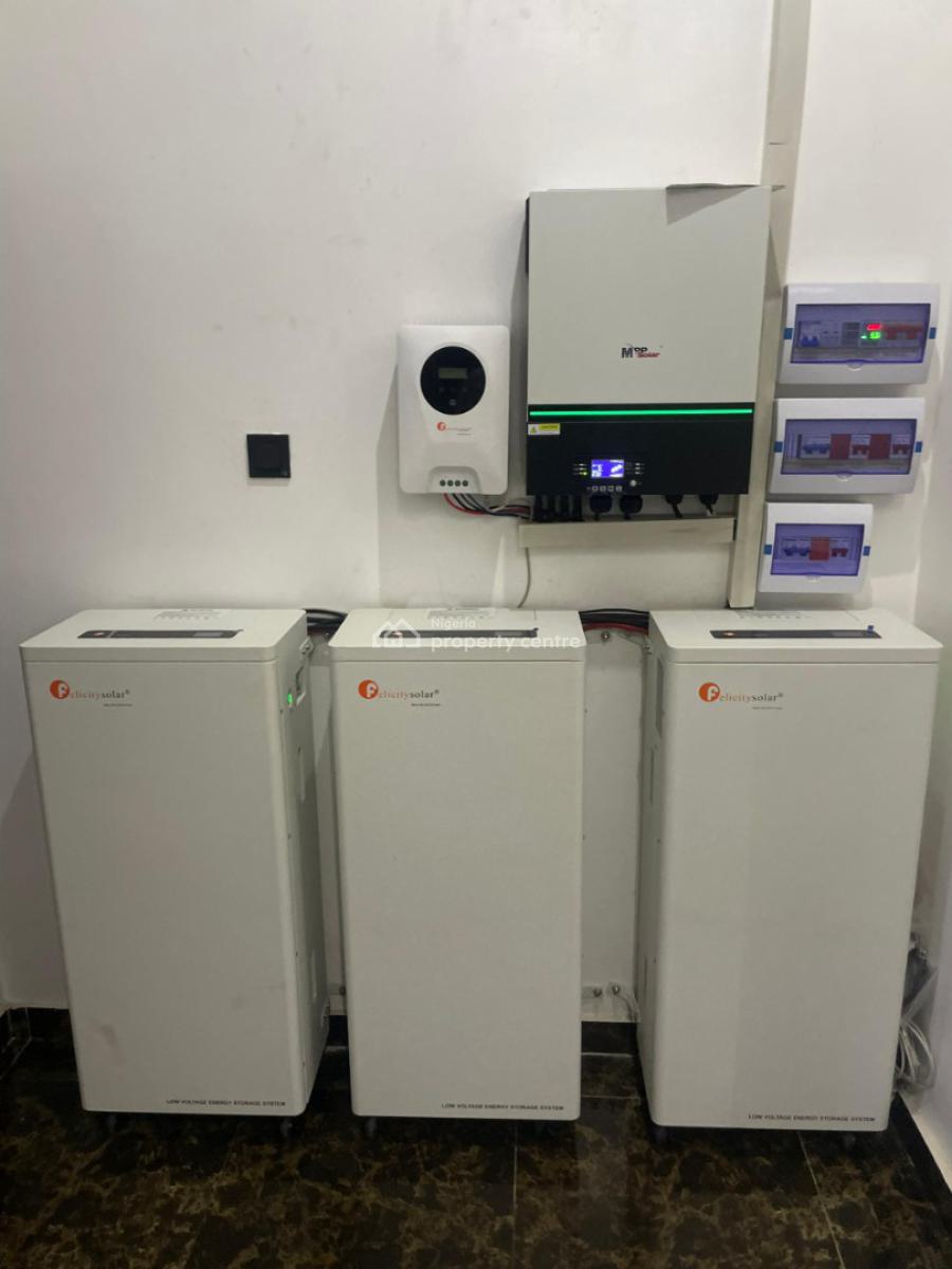 3 Bedroom Fully Detached Duplex with Bq, Chevron, Lekki, Lagos, Detached Duplex Short Let