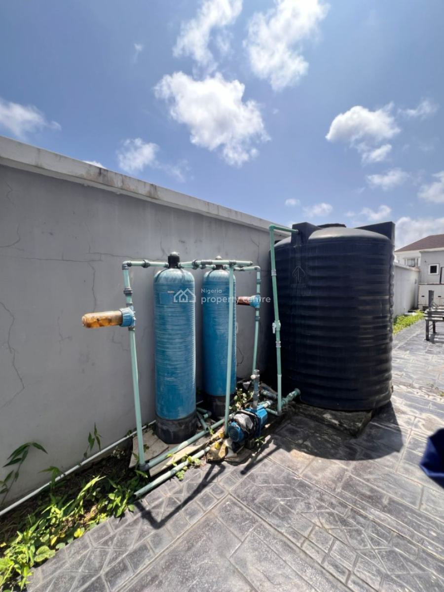 Luxury Standard Spacious 5 Bedroom Semi Detach House with Bq/ Acs/ Gen, Pinnock Beach Est, Osapa, Lekki, Lagos, Semi-detached Duplex for Rent