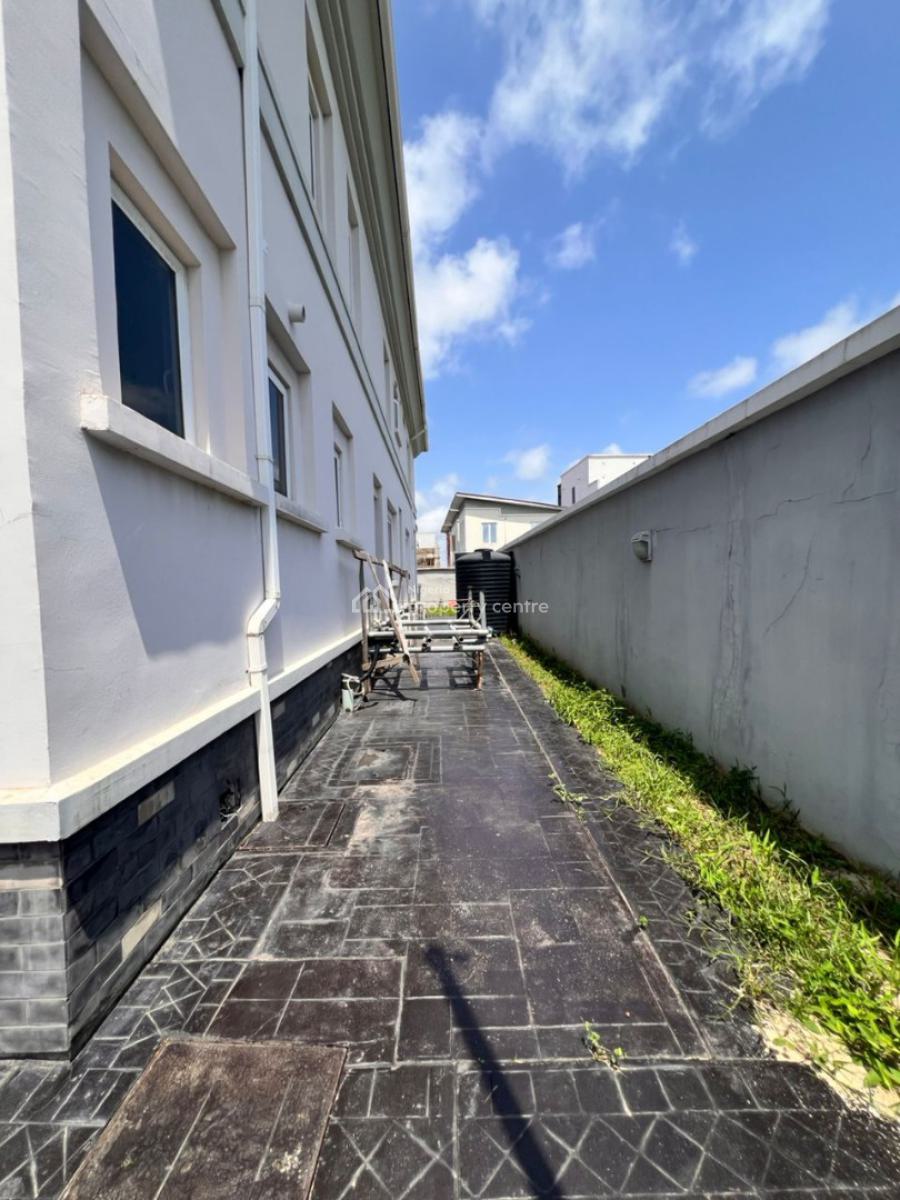 Luxury Standard Spacious 5 Bedroom Semi Detach House with Bq/ Acs/ Gen, Pinnock Beach Est, Osapa, Lekki, Lagos, Semi-detached Duplex for Rent