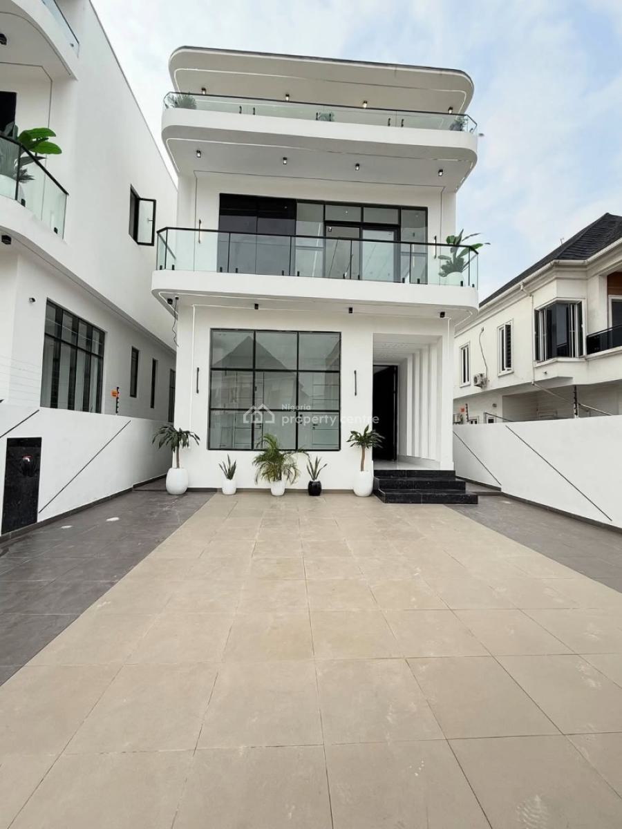 Brand New 5 Bedroom Detached Duplex with Bq, Chevron, Lekki, Lagos, Detached Duplex for Sale