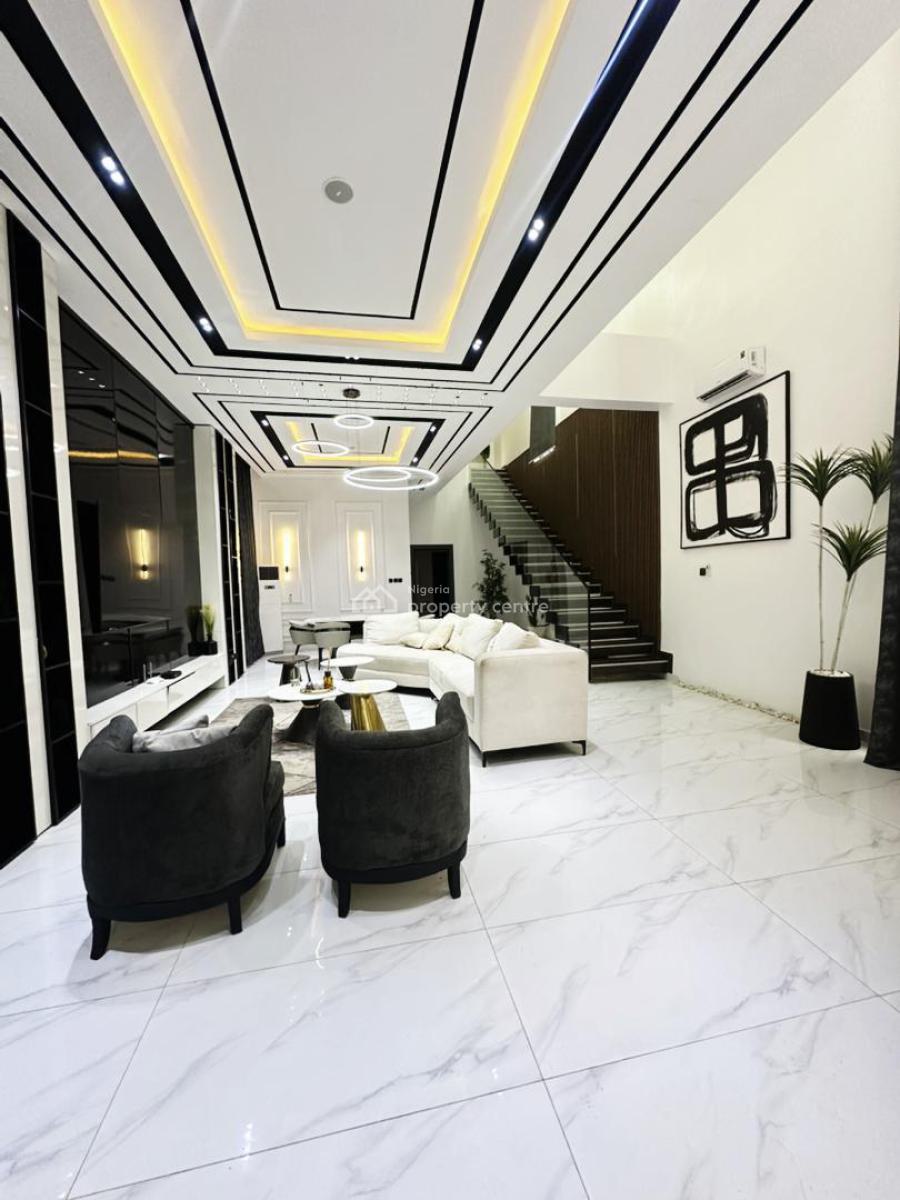Alluring Furnished 5 Bedroom Fully Detached Duplex + Swimming Pool, Orchid, Lekki, Lagos, Detached Duplex for Sale