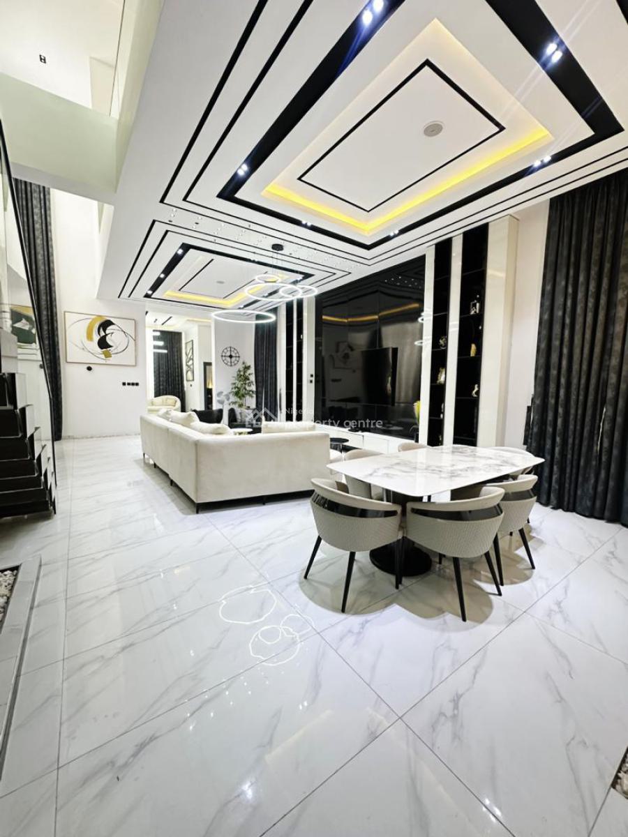 Alluring Furnished 5 Bedroom Fully Detached Duplex + Swimming Pool, Orchid, Lekki, Lagos, Detached Duplex for Sale