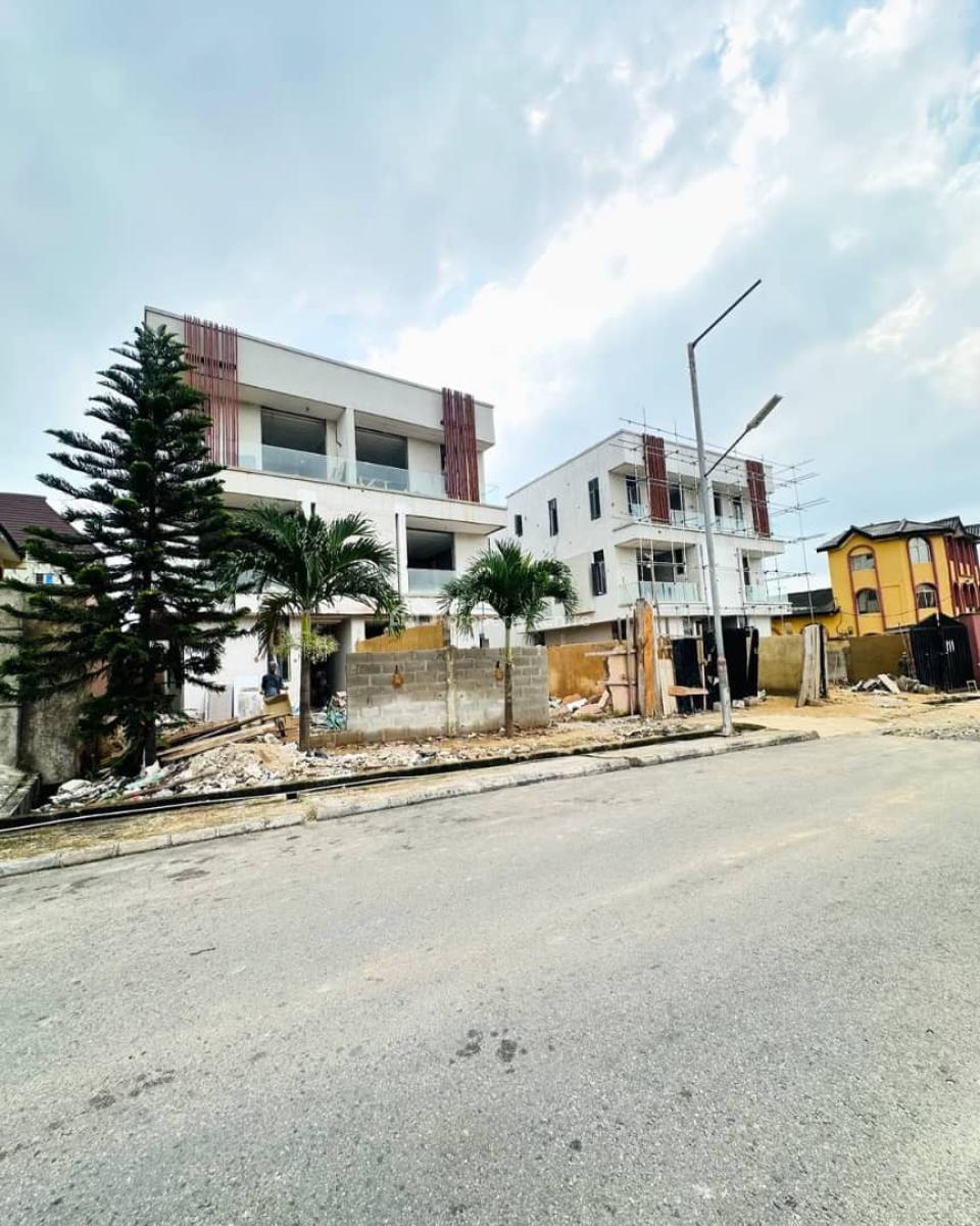 Elegant 4 Bedroom Semi Detached Duplex with Bq in Serene Estate, Omole Phase 2, Ikeja, Lagos, Semi-detached Duplex for Sale