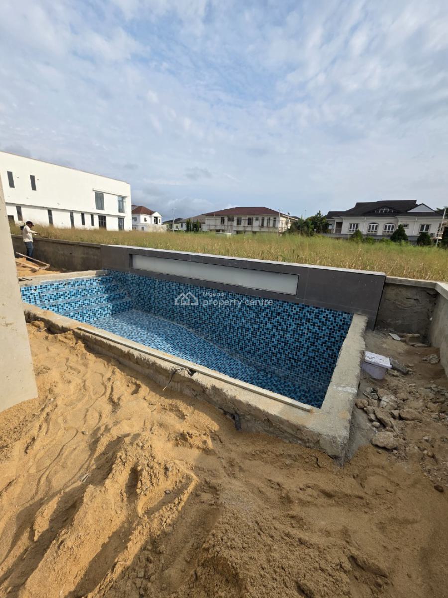 Luxury 5 Bedroom Detached Duplex with Elevator + Cinema + Pool, Royal Garden Estate, Ajah, Lagos, Detached Duplex for Sale