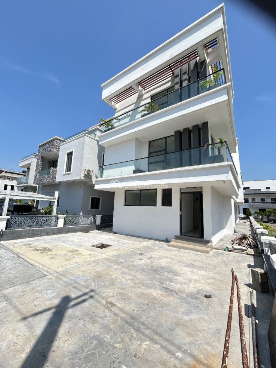 4 Bedroom Detached Duplex with Bq, Osapa, Lekki, Lagos, Detached Duplex for Sale