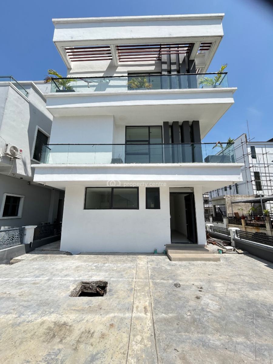 4 Bedroom Detached Duplex with Bq, Osapa, Lekki, Lagos, Detached Duplex for Sale