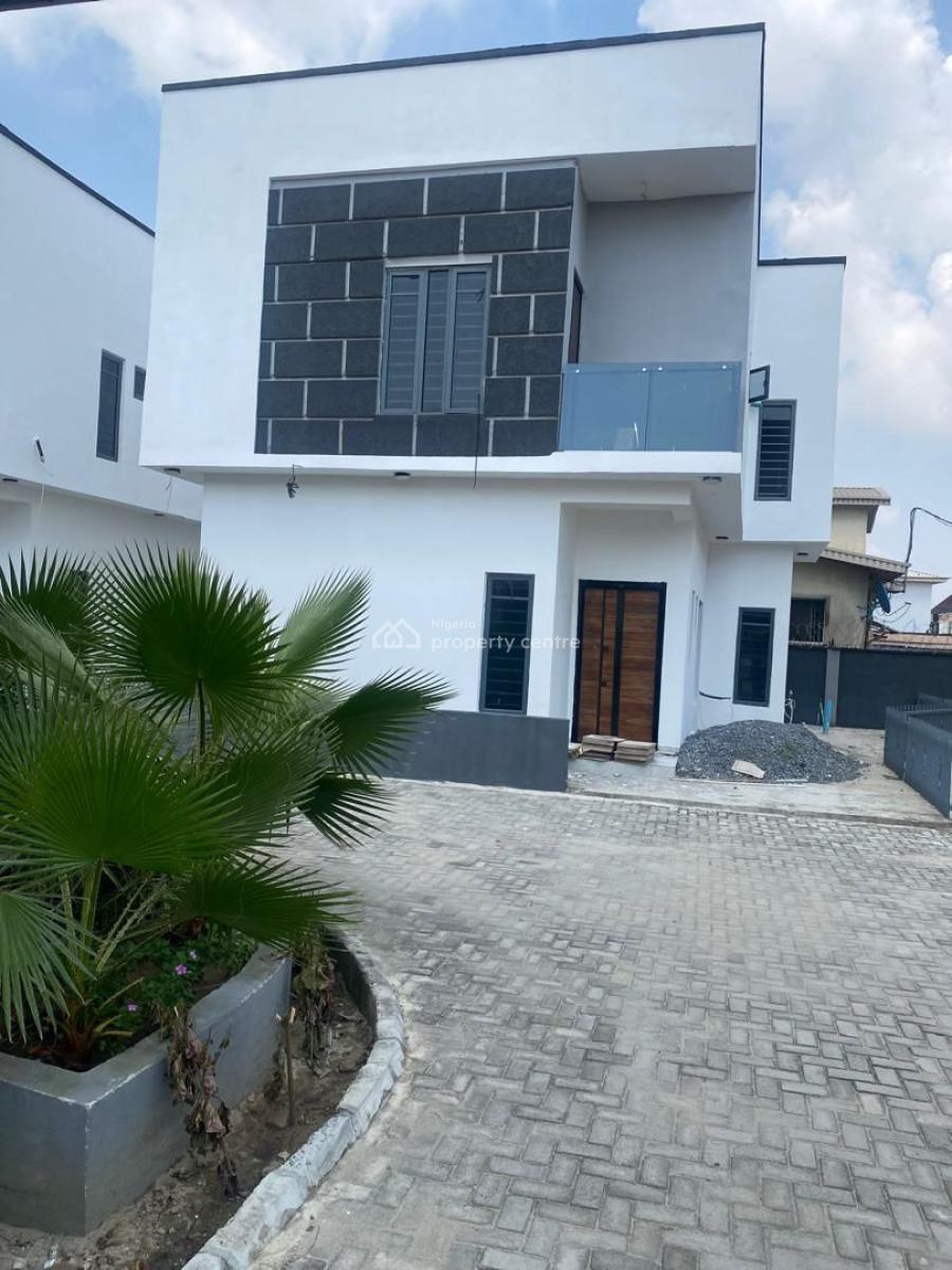 Cheapest, Very Affordable and Well Finished 4 Bedroom Fully Detache, Thomas Estate, Ajah, Lagos, Semi-detached Duplex for Sale