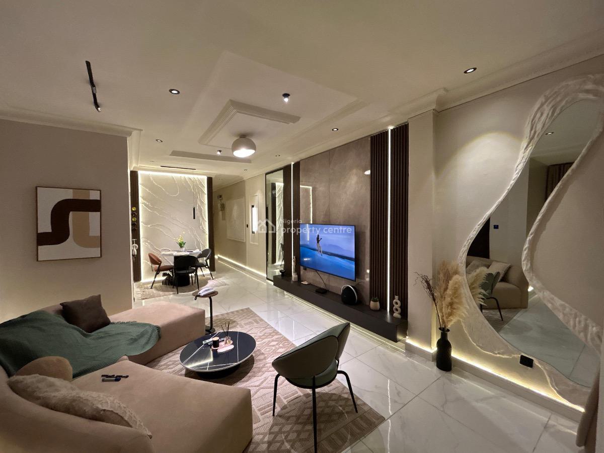 Luxury 1bedroom Apartment with Rooftop Lounge, Gym and Swimming Pool, Lekki, Lekki Phase 1, Lekki, Lagos, Mini Flat (room and Parlour) Short Let