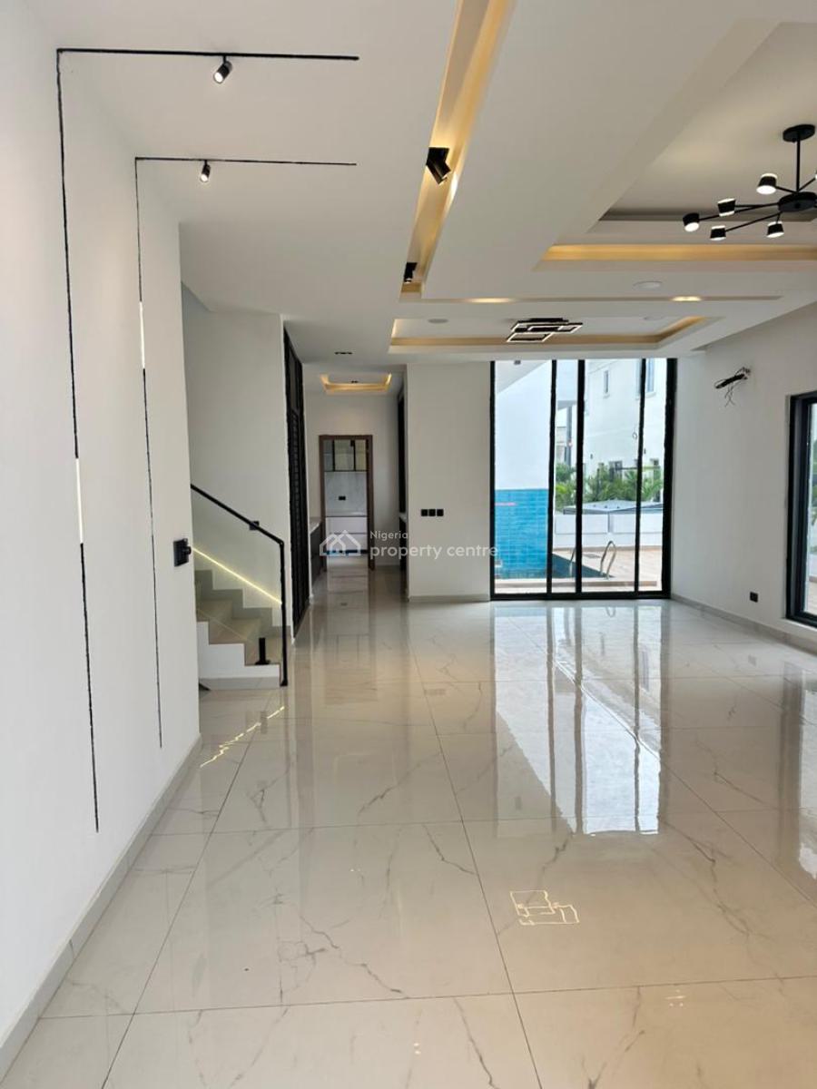 Beautifully Crafted Smart  5 Bedroom Fully Detached Duplex with Swimmi, Ikate, Lekki, Lagos, Detached Duplex for Sale