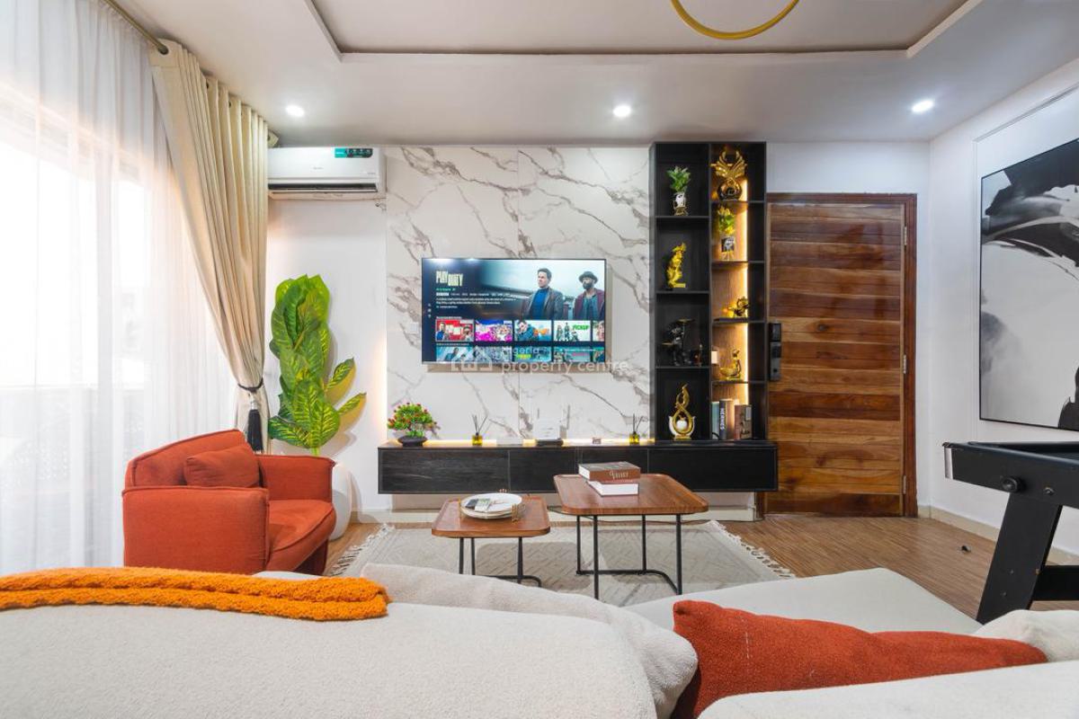 1 Bedroom Luxurious Apartment, Salem, Ikate, Lekki, Lagos, House Short Let