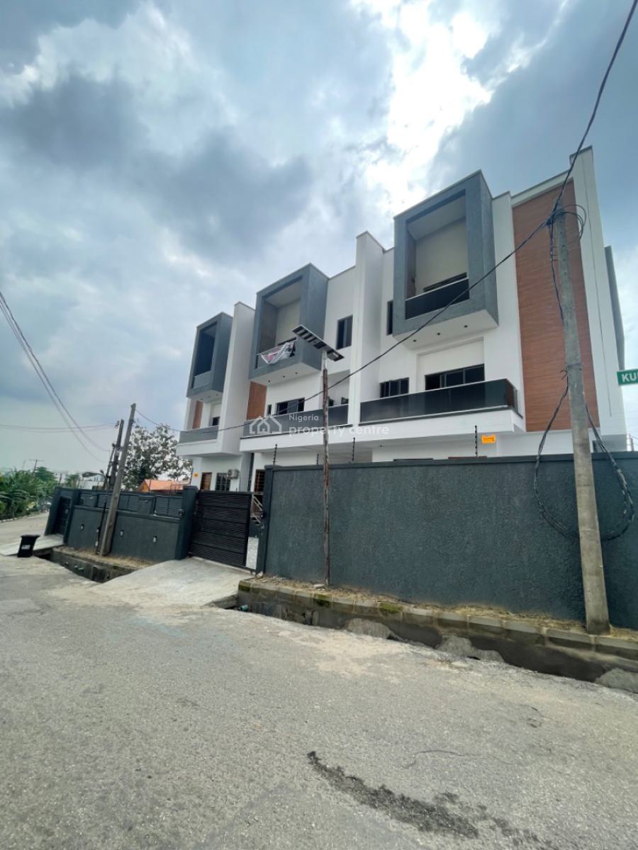 Newly Built 4 Bedroom Terrace Duplex, Adeniyi Jones, Ikeja, Lagos, Semi-detached Duplex for Sale