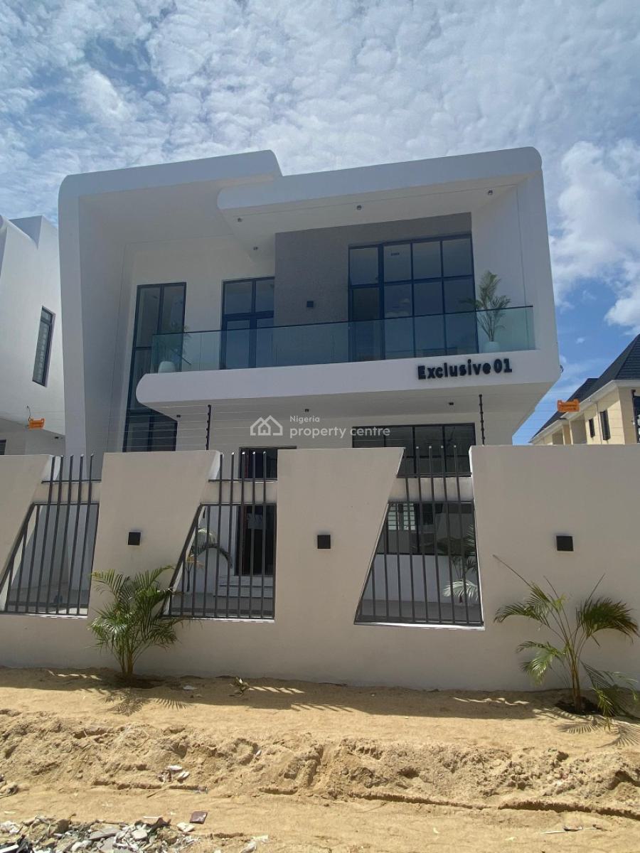 Contemporary 4 Bedroom Detached Duplex with Bq, Ajah, Lagos, Detached Duplex for Sale
