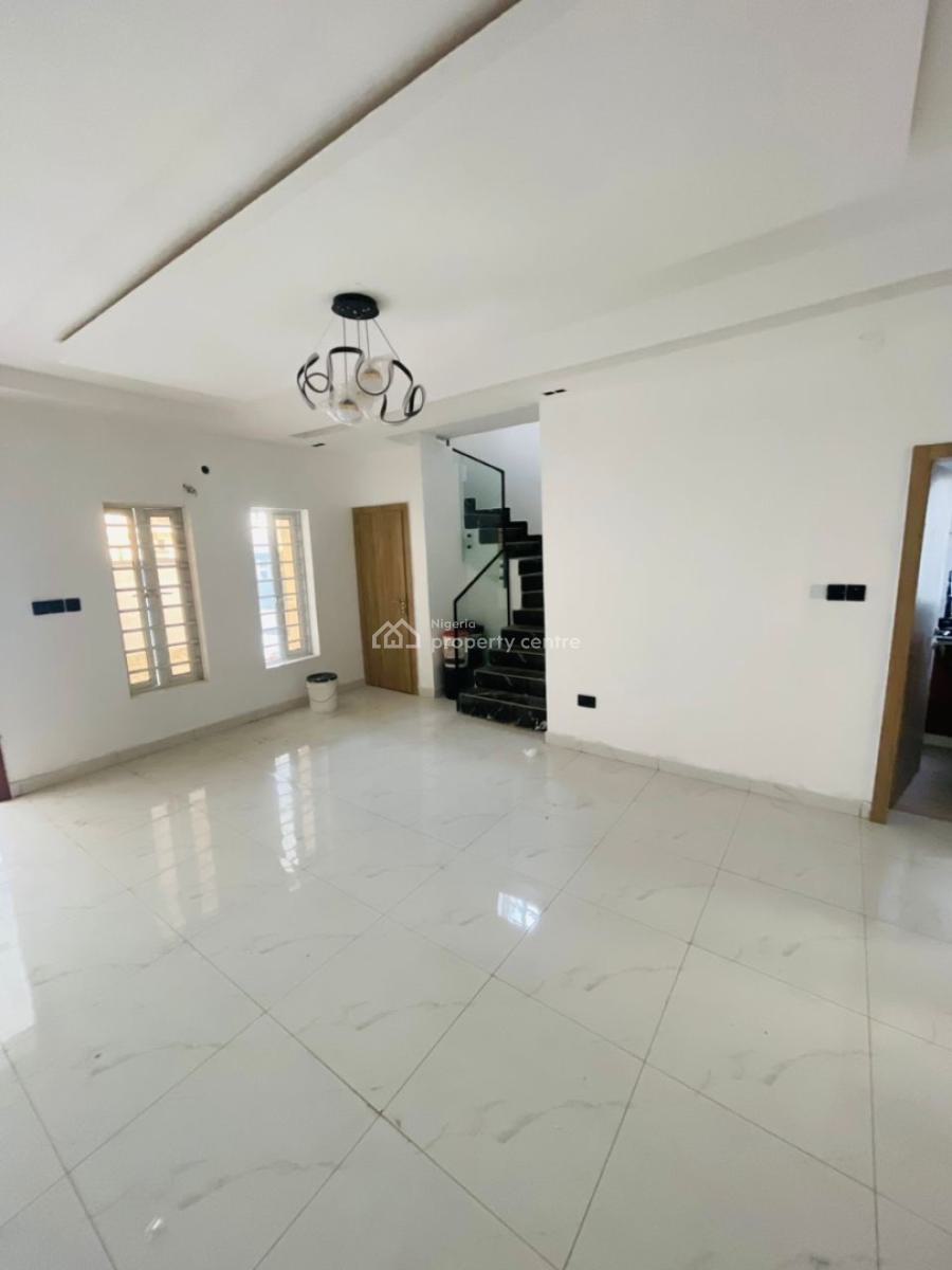 Newly Built  3 Bedroom Terrace Duplex with Excellent Facilities, Along Dkk Supermarket, Sangotedo, Ajah, Lagos, Terraced Duplex for Sale