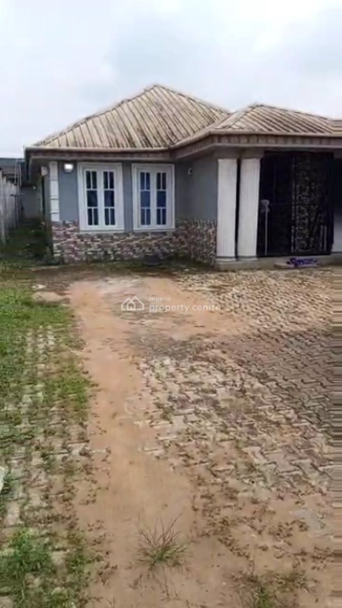 Bungalow with 2 Bedroom and 2 Units of Roomself, Captain Bus Stop, Off Ekoro Junction, Abule Egba, Agege, Lagos, House for Sale