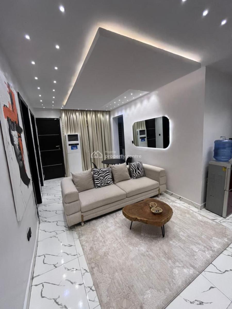 Clean Furnished 2bedroom with Fitted Kitchen and Relaxable Balcony, Ologolo, Lekki, Lagos, Flat / Apartment for Rent