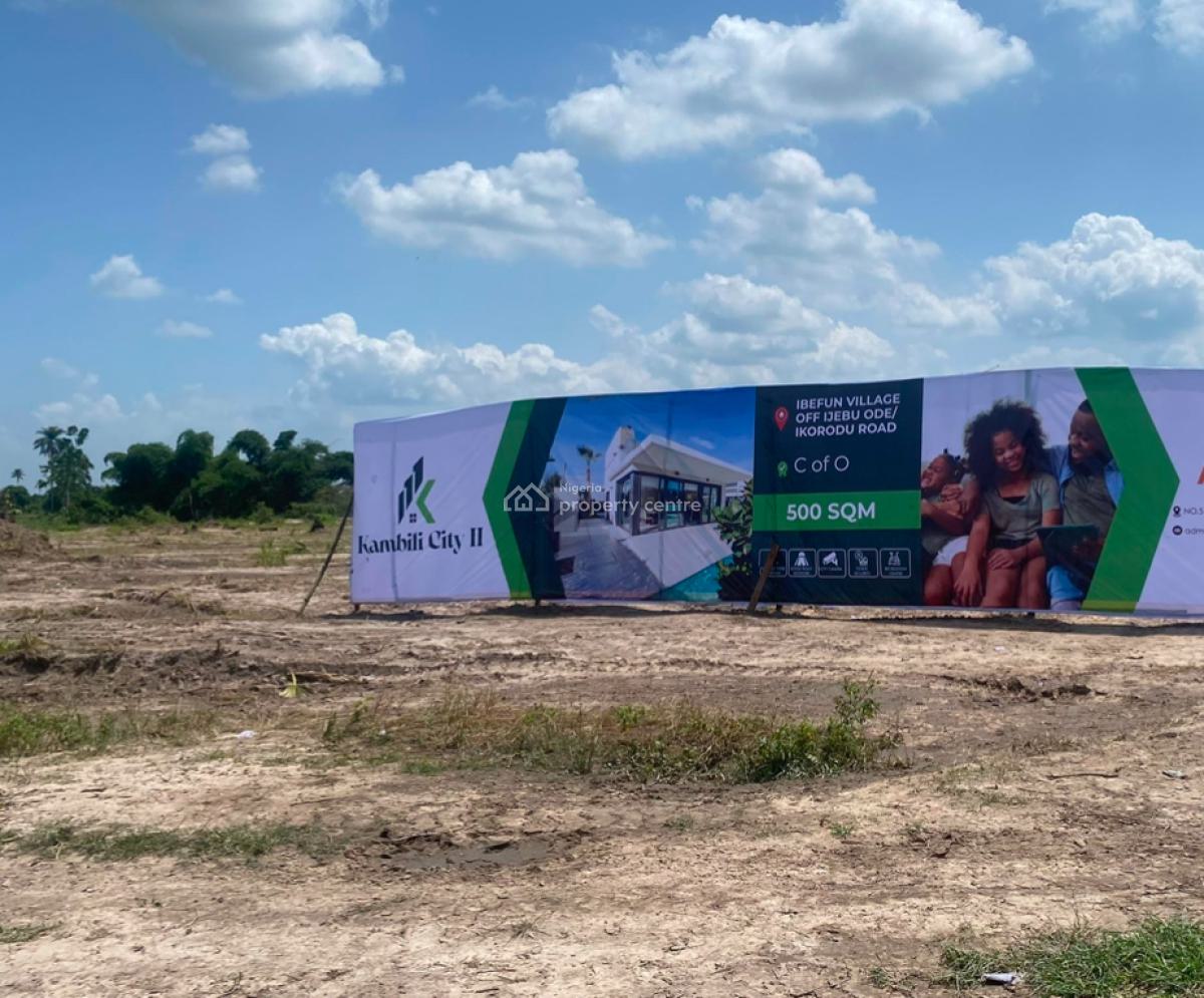 Enjoy Discount: Get a C of O Land with Massive Roi Potential, Ibefun Village, Off Ijebu Ode/ikorodu Road, Ijebu Ode, Ogun, Mixed-use Land for Sale