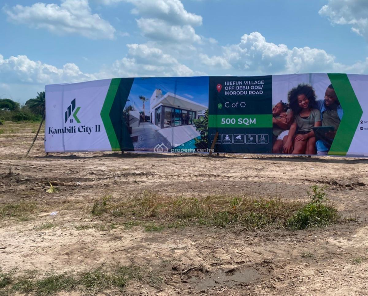 Enjoy Discount: Get a C of O Land with Massive Roi Potential, Ibefun Village, Off Ijebu Ode/ikorodu Road, Ijebu Ode, Ogun, Mixed-use Land for Sale