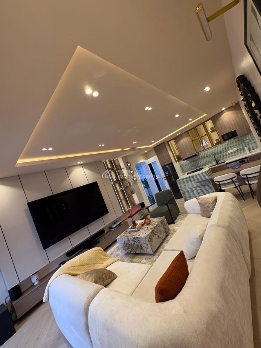 Exquisite Luxury 2 Bedroom Apartment with Pool and Ps5, Off Fola Osibo, Lekki Phase 1, Lekki, Lagos, Flat / Apartment Short Let