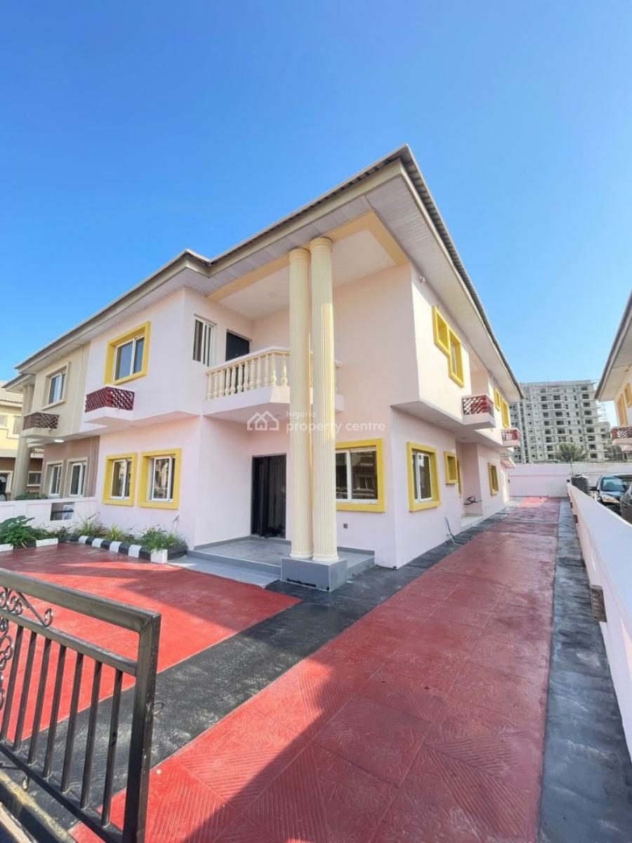 4 Bedroom Semi Detached Duplex with Bq in a Secured Estate, Oniru, Victoria Island (vi), Lagos, Semi-detached Duplex for Rent